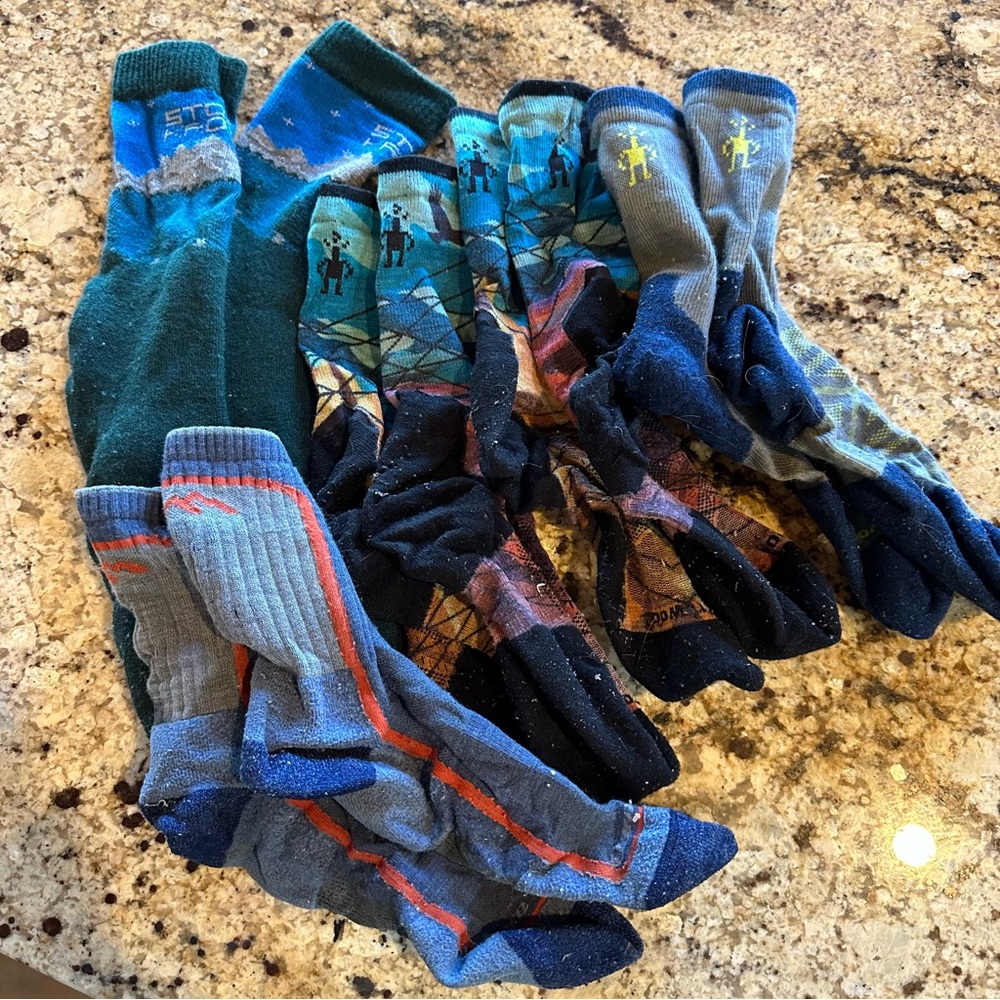Men’s Large Wool Socks Bundle